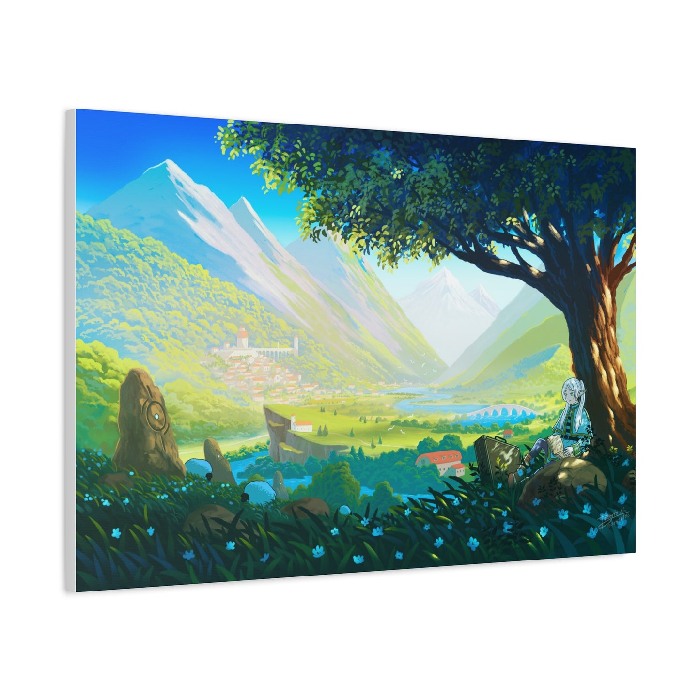 Matte Canvas Art Print - Frieren
