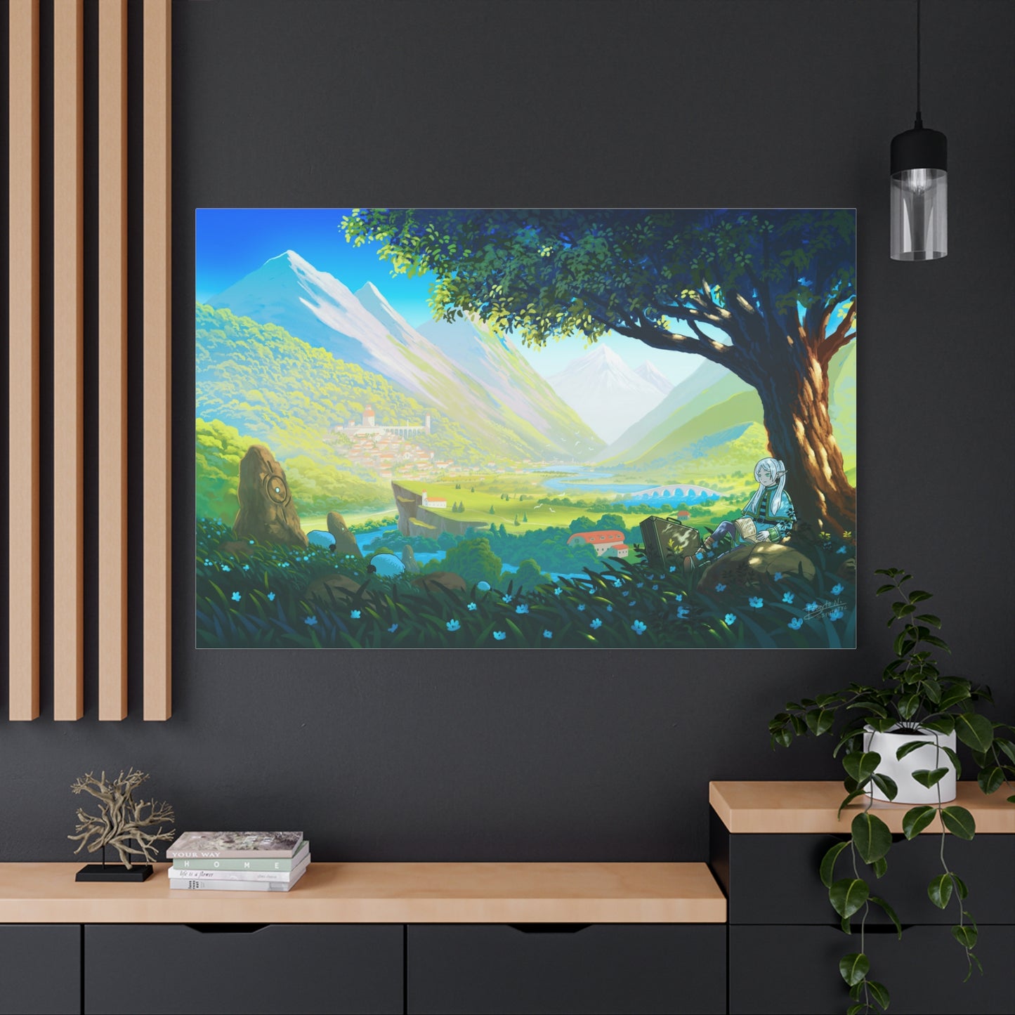Matte Canvas Art Print - Frieren