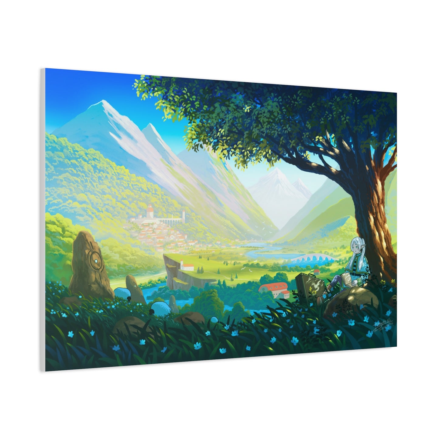 Matte Canvas Art Print - Frieren