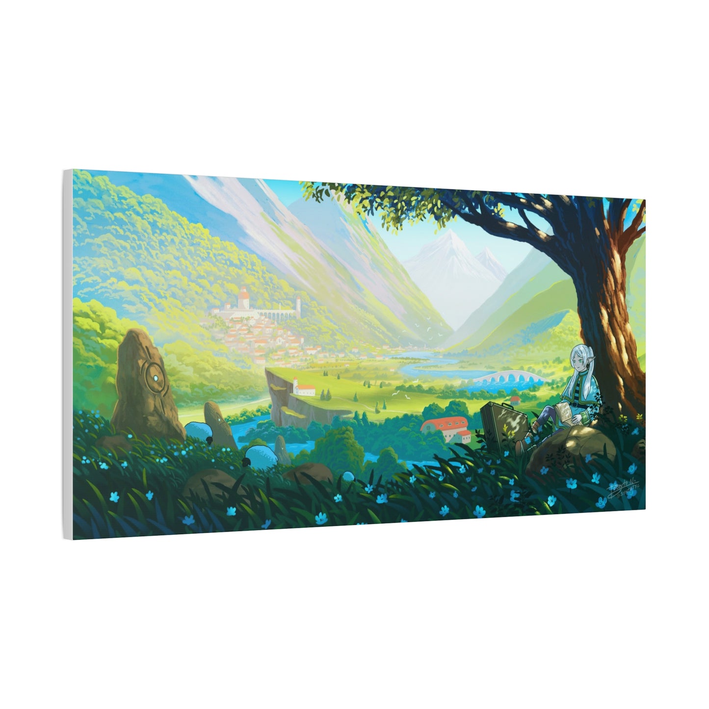 Matte Canvas Art Print - Frieren