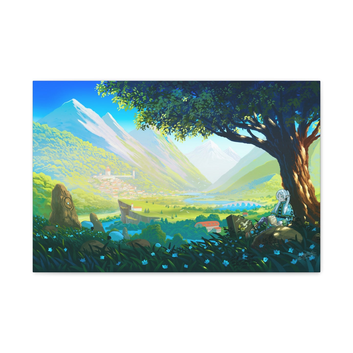Matte Canvas Art Print - Frieren