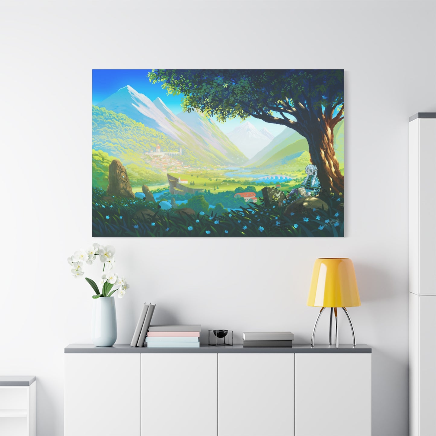 Matte Canvas Art Print - Frieren