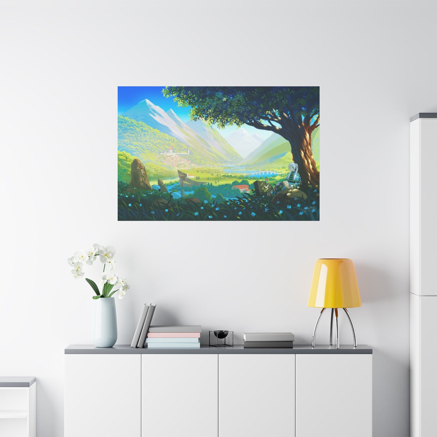 Matte Canvas Art Print - Frieren