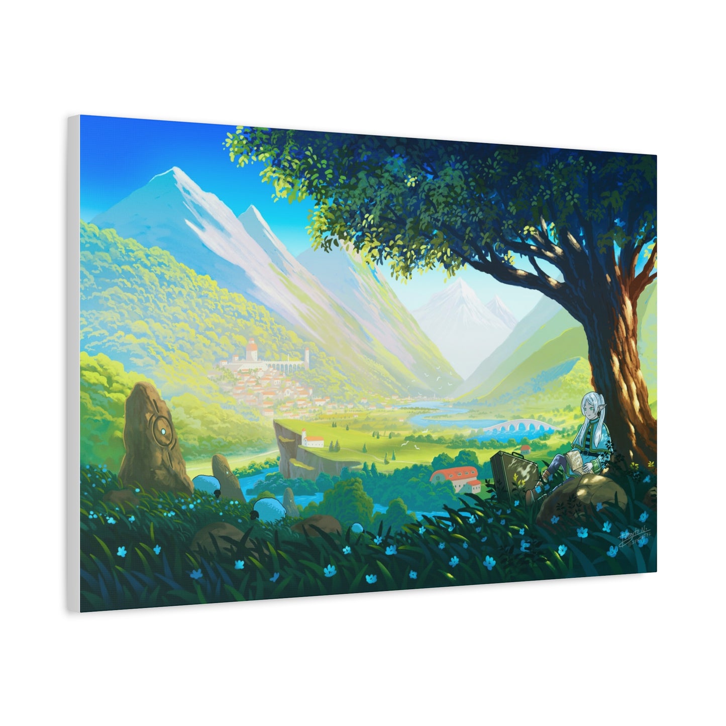 Matte Canvas Art Print - Frieren