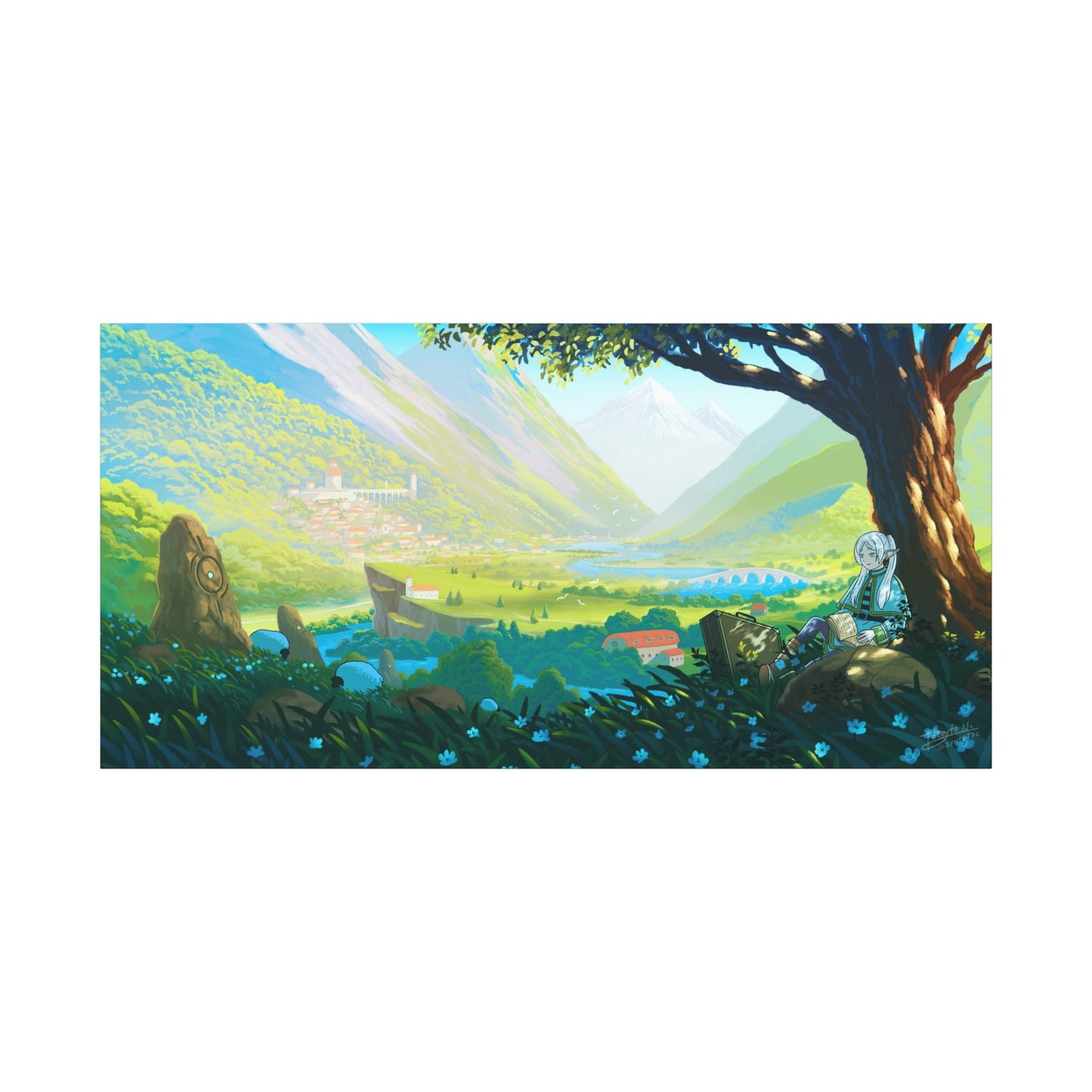 Matte Canvas Art Print - Frieren
