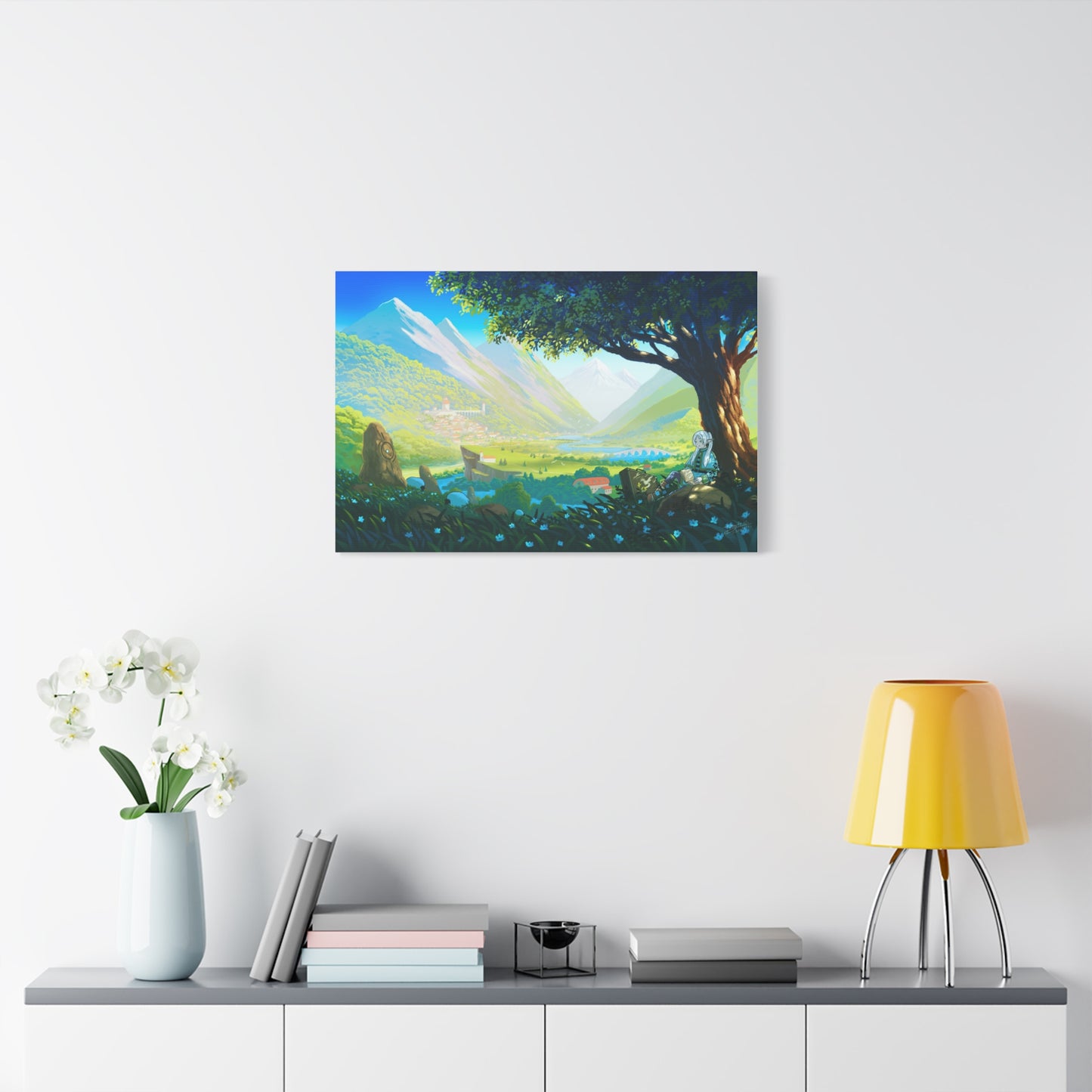 Matte Canvas Art Print - Frieren