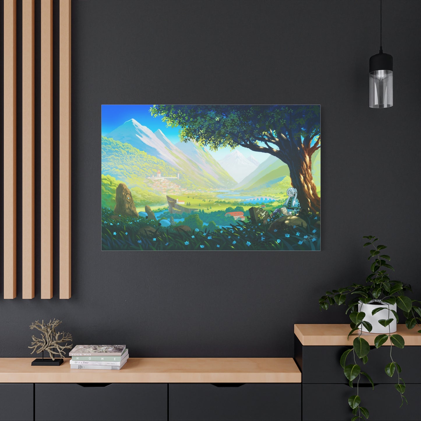 Matte Canvas Art Print - Frieren