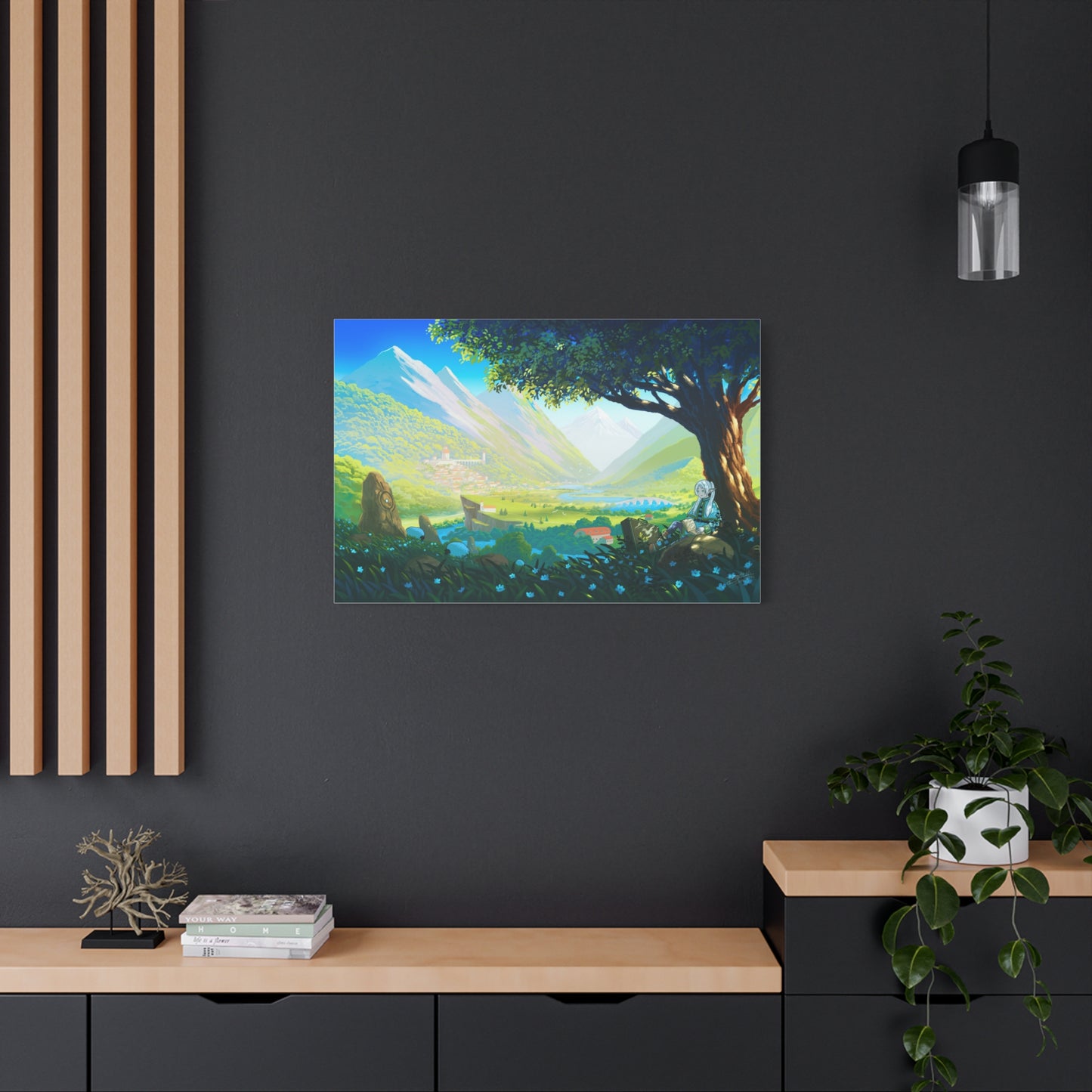 Matte Canvas Art Print - Frieren